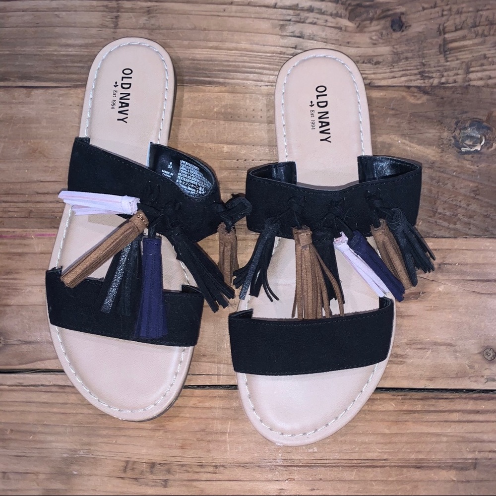 Old Navy Tassel Flats Size 6